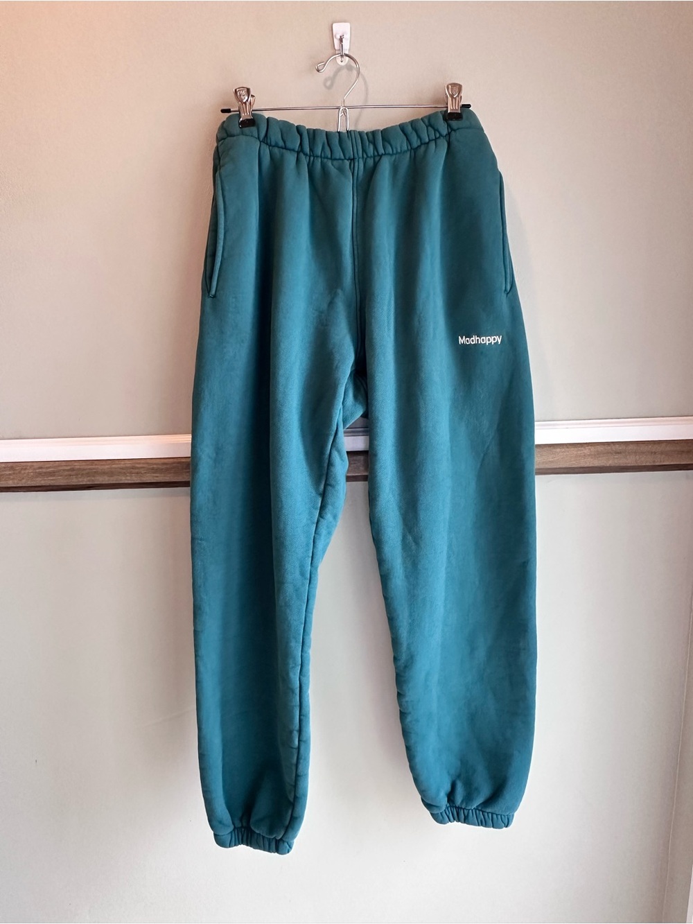 Madhappy Teal Green Classic Sweatpants Joggers